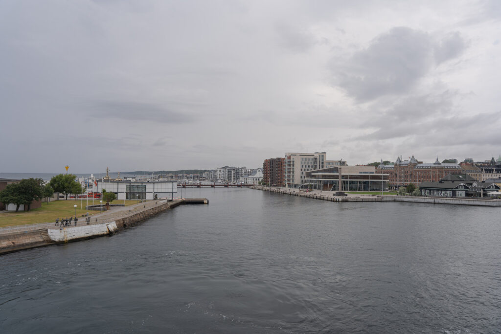 Helsingborg från Forsea båten till Danmark